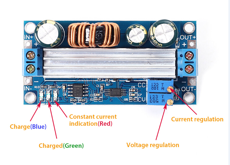 Adjustable Automatic Step Up/ Step Down Power Supply Board DC 530V